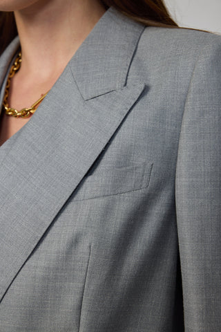 Amarante Jacket & Workhum Trousers in Silver Grey