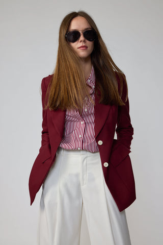 Sion Jacket  Limited edition -  Hourglass fit Jacket in red