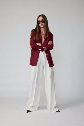 Sion Jacket  Limited edition -  Hourglass fit Jacket in red