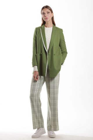 Marseille Jacket - Relaxed fit wool jacket in green