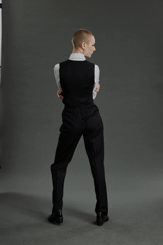 Elvas - Limited Edition Trousers - Narrow leg trousers in black