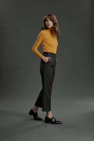 Silves Trousers - Tailored Trousers in Wool