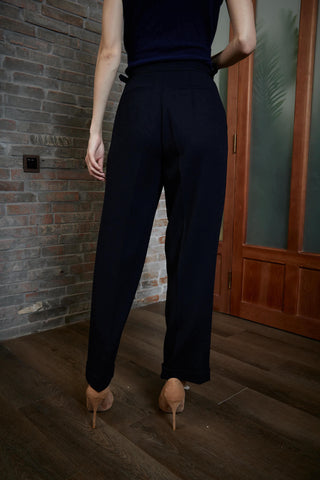 Silves Trouser - Tailored Trousers in Crepe