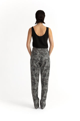 Umea Trousers - Tapered trousers in grey