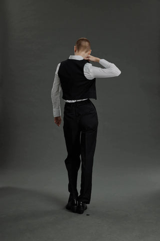 Canico - Limited Edition Waistcoat - Short waistcoat in black