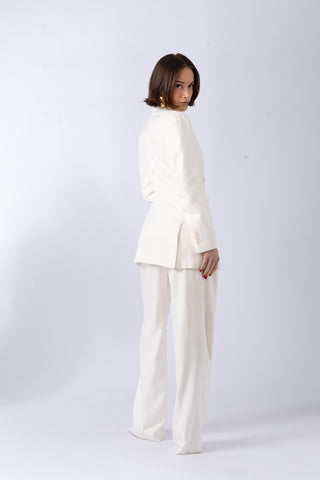 Amsterdam Jacket & Bolsward Trousers in Ivory