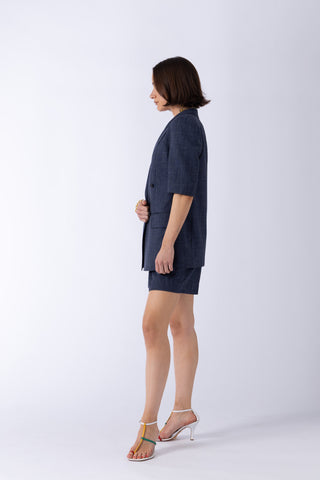 Bern Jacket & Biel Shorts in Navy