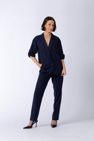 Athens Top & Castelo Branco Trousers in Navy