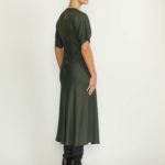 Bologna Dress – Bologna Forest Green A-line Flare Dress26687