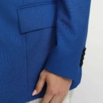 Sion Jacket – Sion Electric Blue Twill Fitted Jacket26708