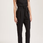 Margate Jumpsuit –  Sleeveless jumpsuit in black wool24949