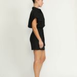 Geneva Jumpsuit – Geneva Shorts Jumpsuit in Black26702