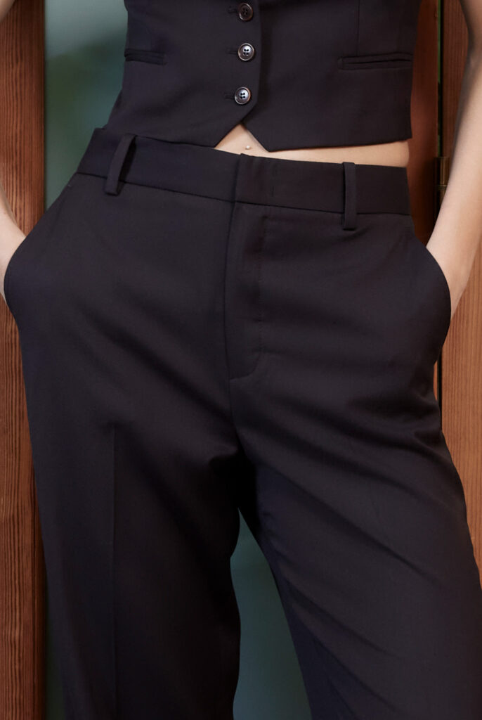 Elvas Trouser – Narrow leg trousers in Autumn brown25326
