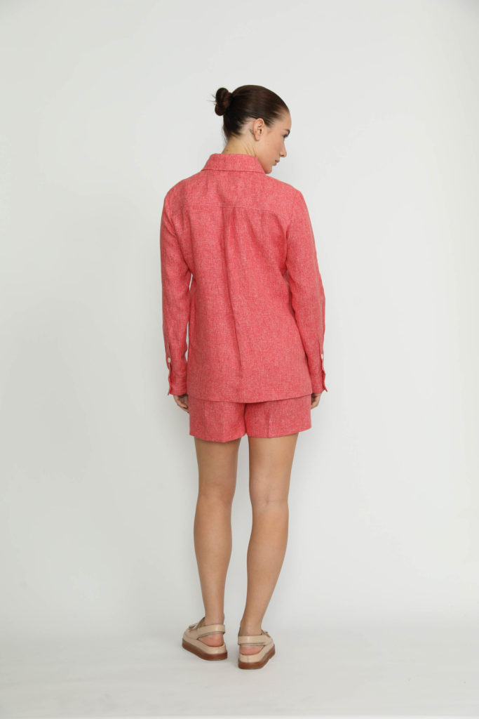 Biel Shorts – Biel High Waisted Shorts in Deep Pink27320