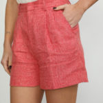 Biel Shorts – Biel High Waisted Shorts in Deep Pink27321