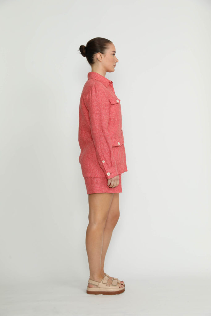 Biel Shorts – Biel High Waisted Shorts in Deep Pink27319