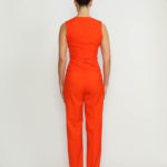 Maia Waistcoat – Maia Sweet Orange Fitted Waistcoat27438