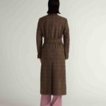 Stockholm Coat – Straight-cut long coat in brown28347