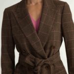 Stockholm Coat – Straight-cut long coat in brown28348