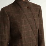 Stockholm Coat – Straight-cut long coat in brown28349