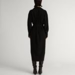 Laholm Dress – Oversized trench dress in black28262