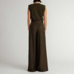 Lulea Trousers – Wide-leg trousers in forest green28329