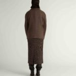 Verberg Coat – Oversized bomber coat in brown28410