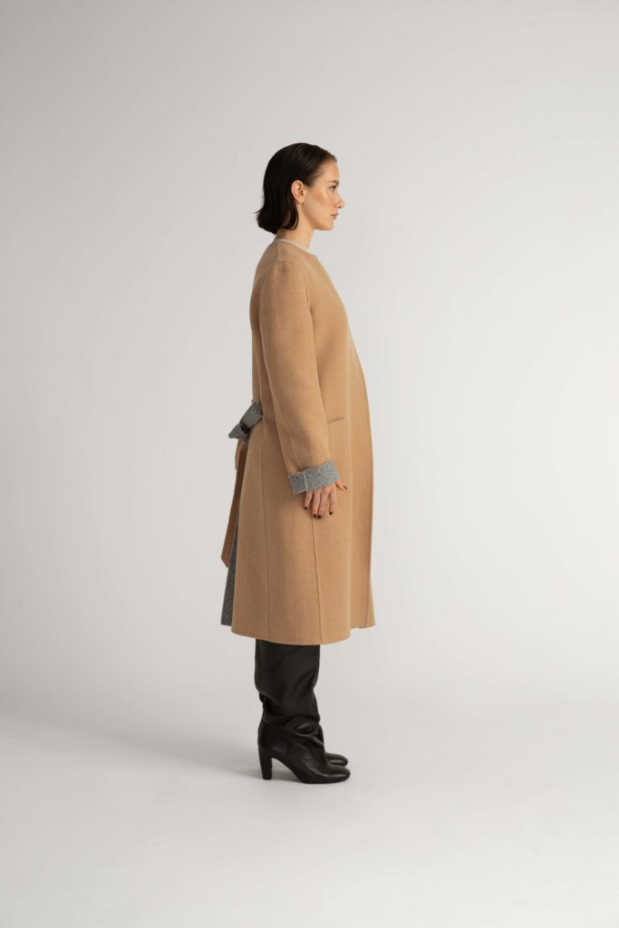 Falun Jacket – Double-sided light coat in camel28363