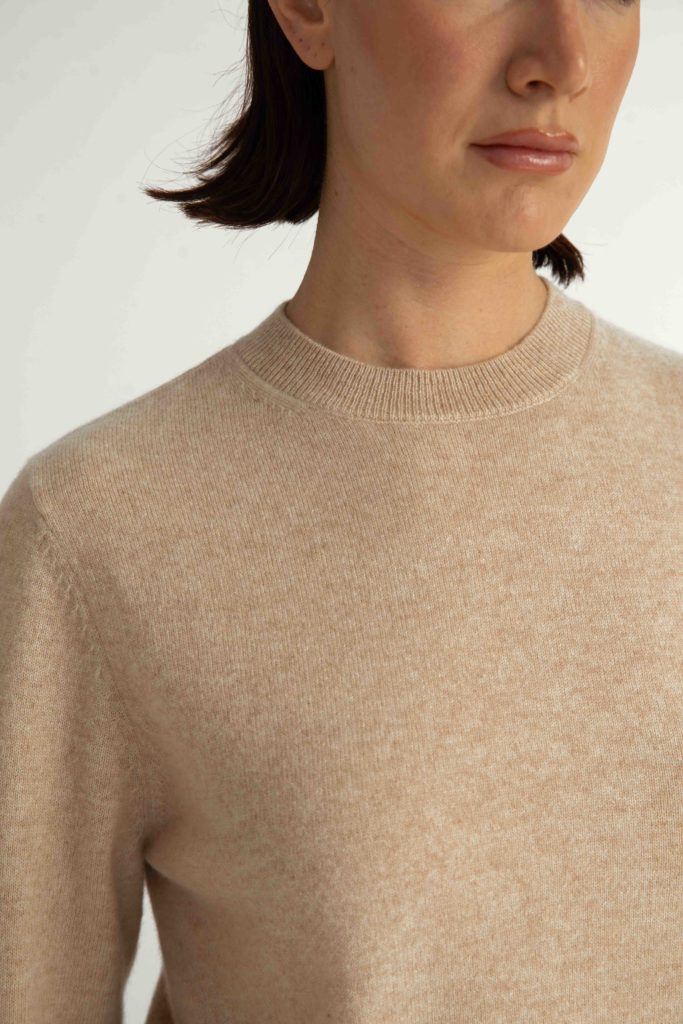 Linkoping Sweater – Knit sweater in bisque28145