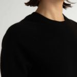 Lourdes Knit Top – Knit t-shirt in black28137