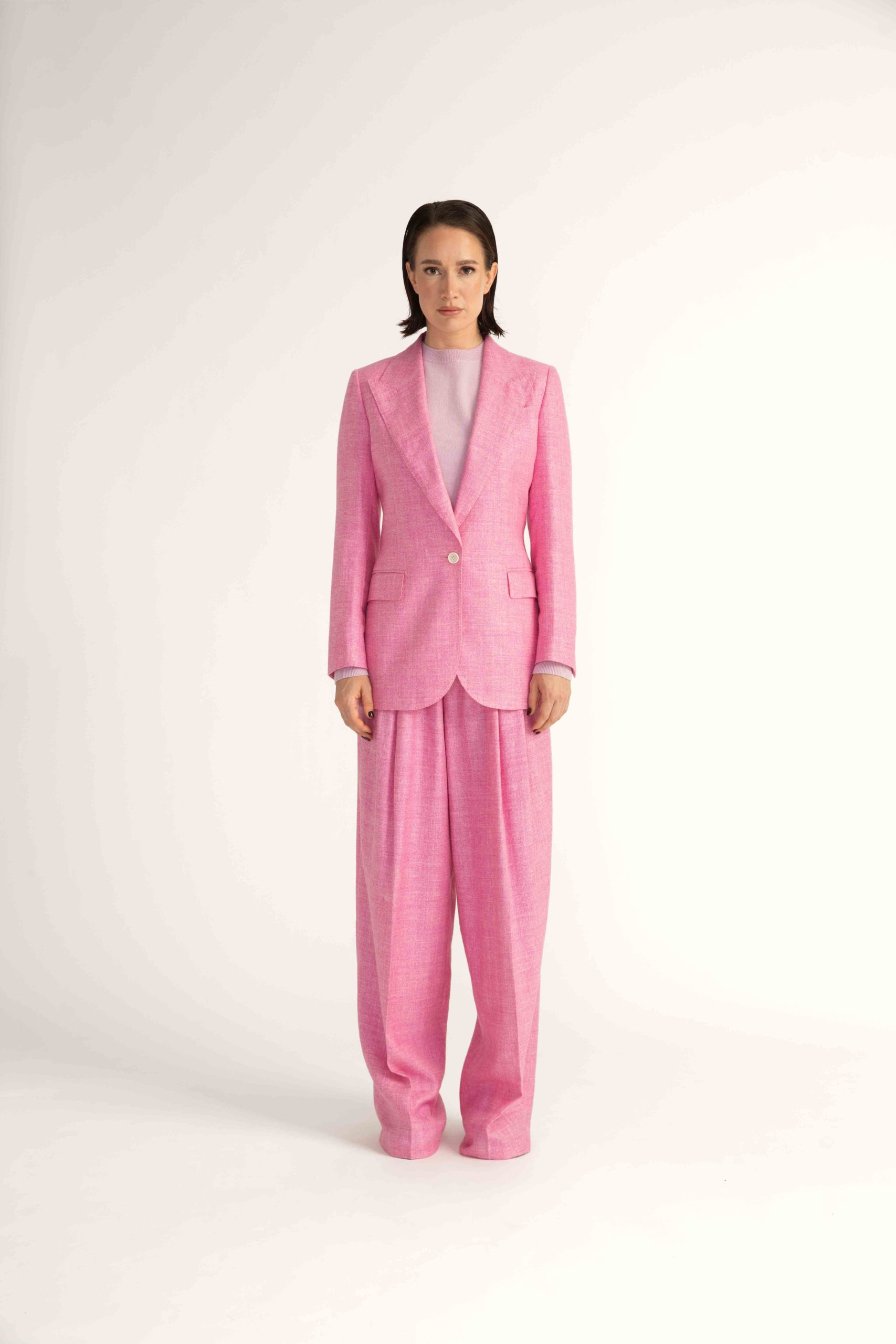 Amora Jacket – Single-breasted jacket in pink0