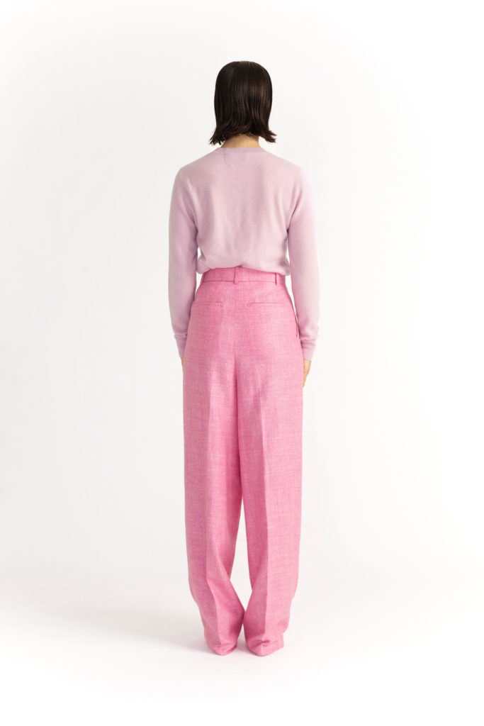 Siena Trousers – Double pleat trousers in pink29232