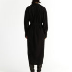 Laholm Dress – Oversized trench dress in black29136