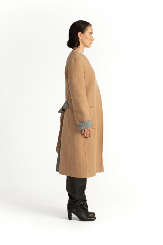 Falun Jacket – Double-sided light coat in camel29082