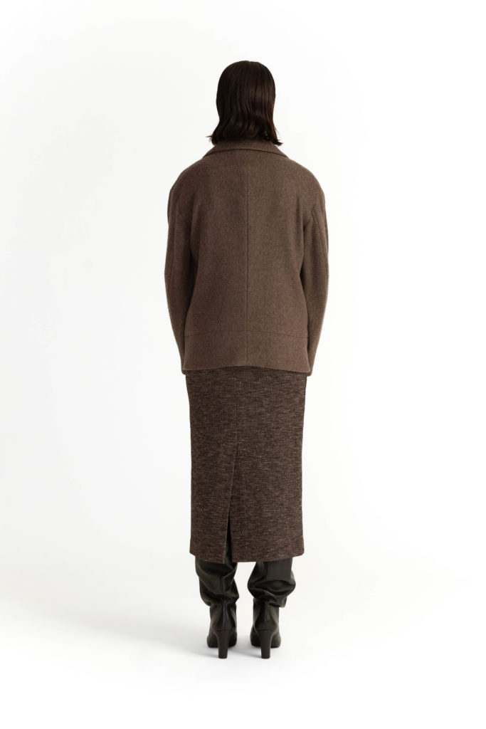 Varberg Coat – Oversized bomber coat in brown29051