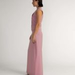 Kalmar Skirt – Maxi high-waisted skirt in powder pink28181