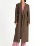 Stockholm Coat – Straight-cut long coat in brown29092