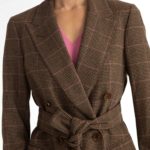 Stockholm Coat – Straight-cut long coat in brown29095