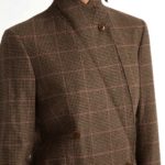 Stockholm Coat – Straight-cut long coat in brown29096