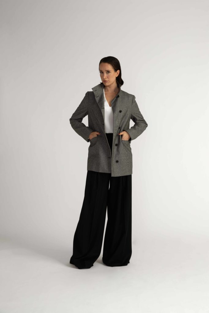 Avesta Jacket – Straight cut jacket in grey28929