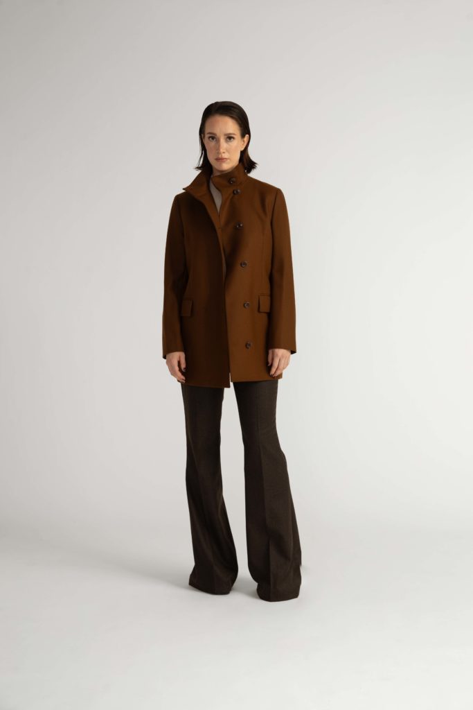 Avesta Jacket – Straight cut jacket in brown28923