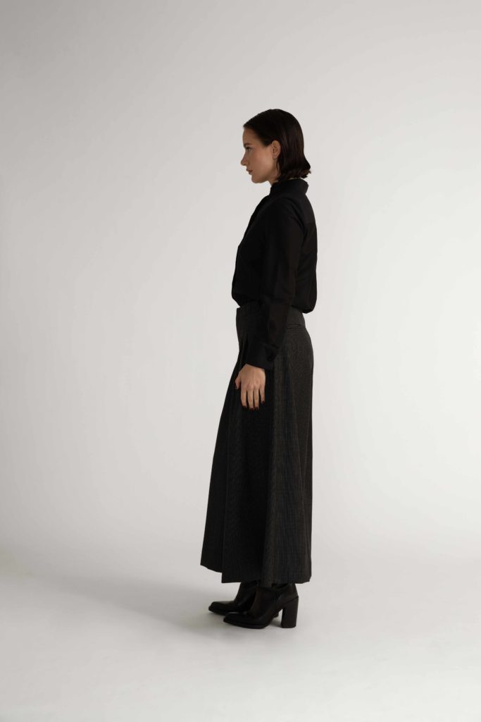 Borgholm Trousers – Wide-leg tent trousers in black28877