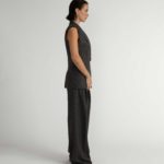 Beja Waistcoat  – Relaxed waistcoat in dark grey28860