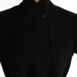 Stockholm Coat – Straight-cut long coat in charcoal black29324