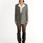 Amarante Jacket – Boyfriend cut jacket in tartan29289