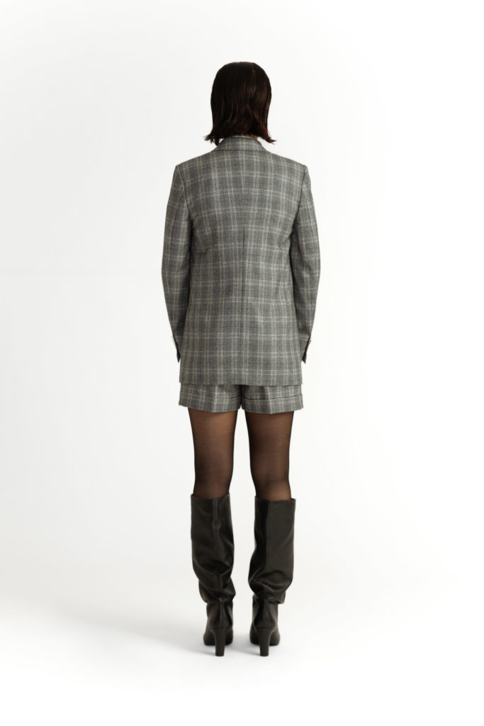 Amarante Jacket – Boyfriend cut jacket in tartan29292