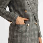 Amarante Jacket – Boyfriend cut jacket in tartan29293