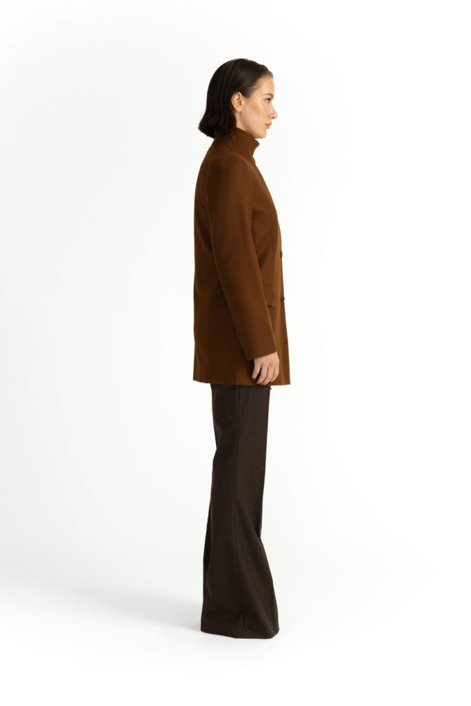 Avesta Jacket – Straight cut jacket in brown29359