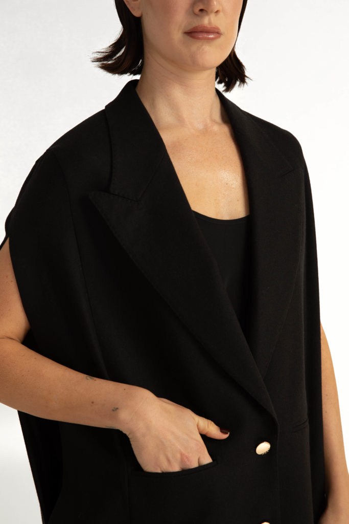 Boden Cape – Tailored cape in black29311