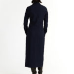 Arboga Shirt Dress – Midi shirt dress in navy blue29374